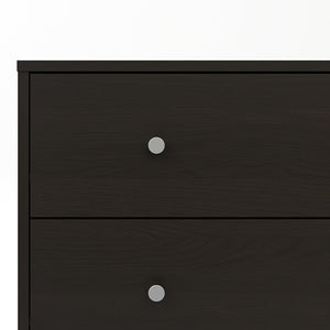 May Chest of 5 Drawers in Dark Walnut