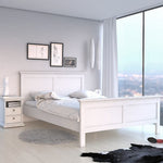 Paris Super King Bed (180 x 200) in White