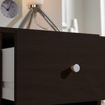 May Bedside 1 Drawer in Dark Walnut