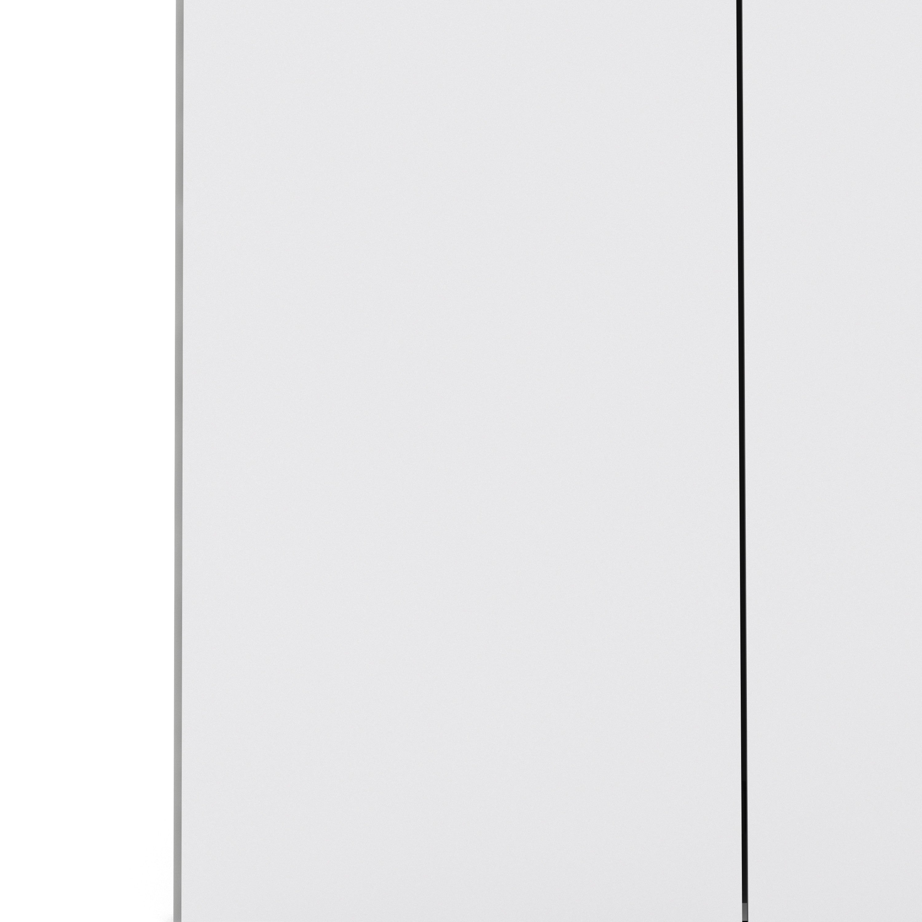 Space Wardrobe with 3 doors + 3 drawers White 1750