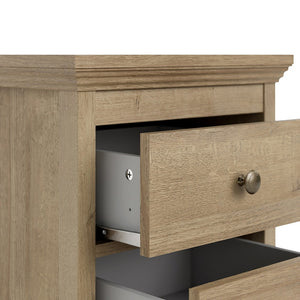 Silkeborg Bedside 2 Drawers in Riviera Oak