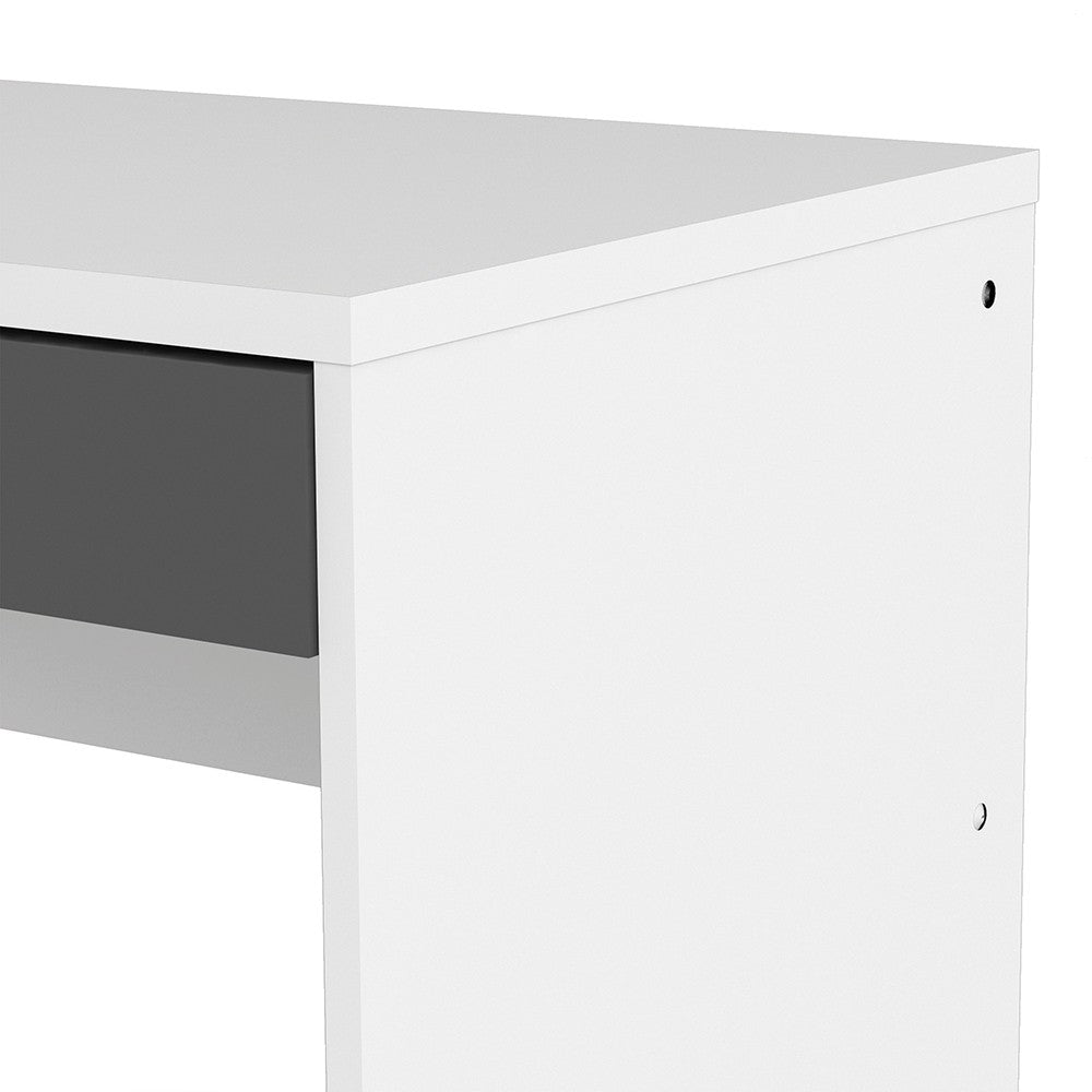 Function Plus Desk White Grey White Grey