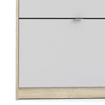 Shoes Shoe cabinet w. 4 tilting doors and 1 layer