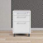 Prima Mobile file cabinet in White