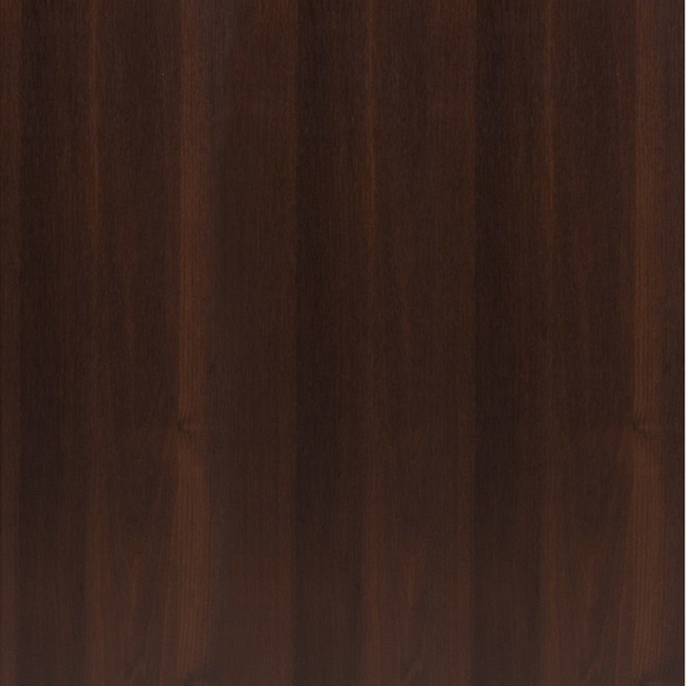 Imperial Tall 1 Door 2 Drawer Narrow Cabinet in Dark Mahogany Melamine